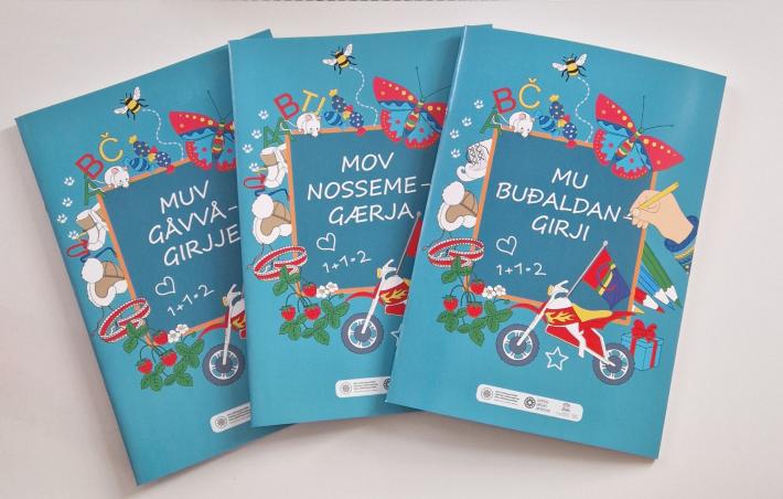 Bilde av aktivitetssbøkene.